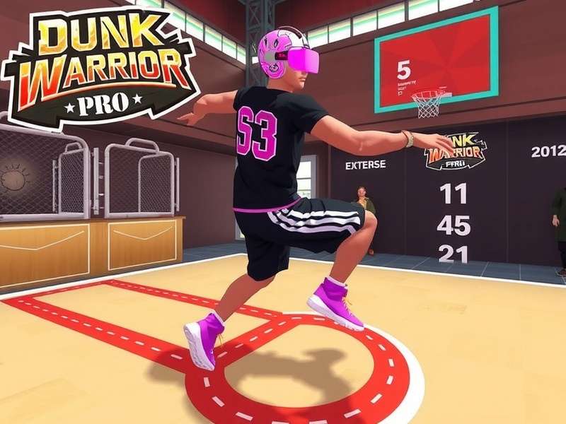VR Dunk Warrior Pro Gameplay